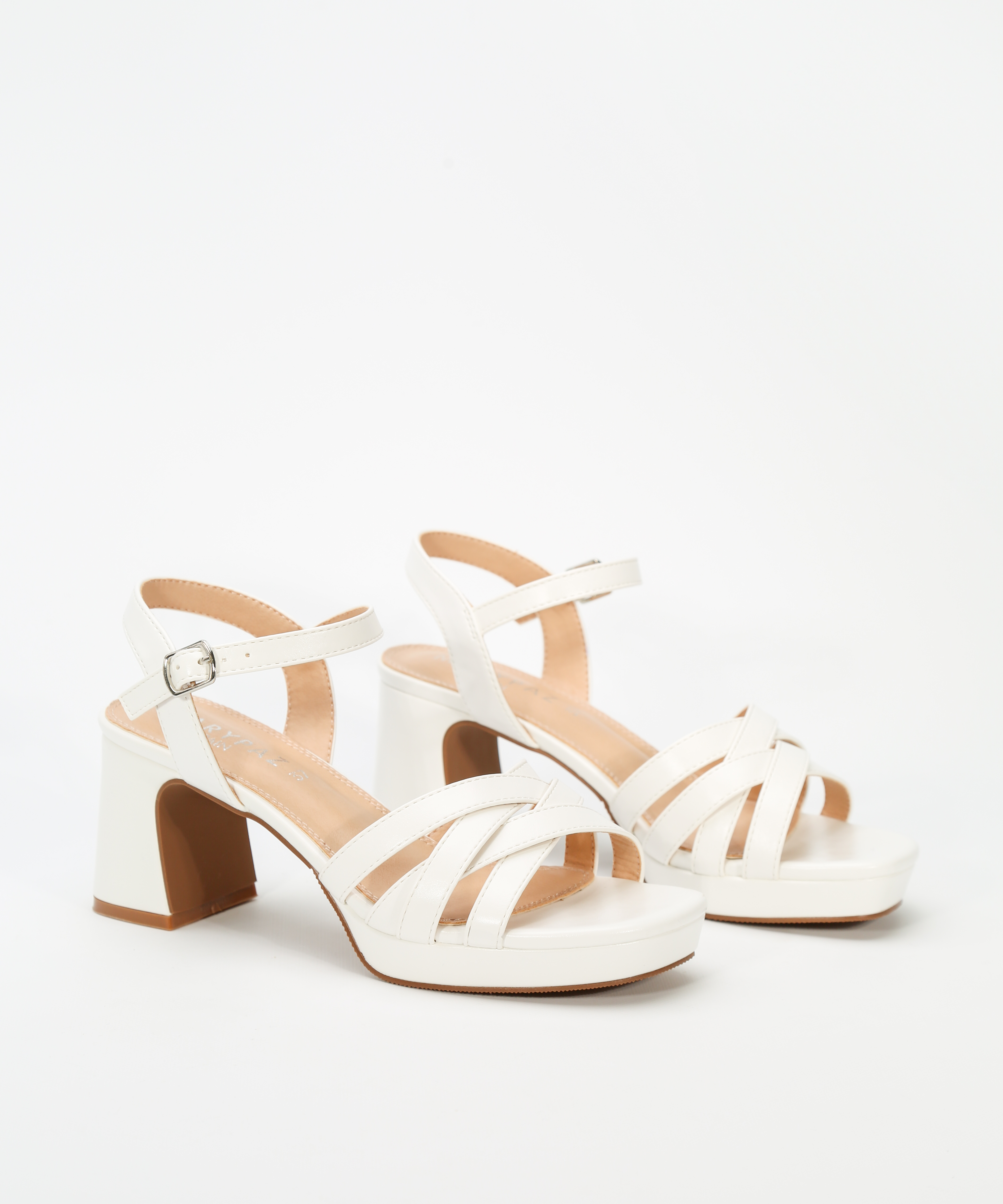 Sandalias plataformas tiras